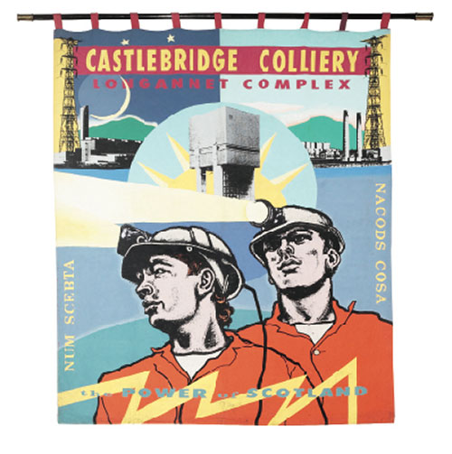 Castlebridge Colliery Banner.