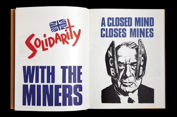 A Closed Mind Closes Mines poster, inside spread